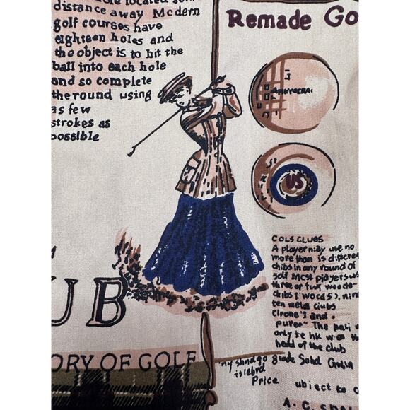 Vintage Evr 100% Silk Windbreaker Jacket Size XL Golfers Print Athleisure - Picture 9 of 9